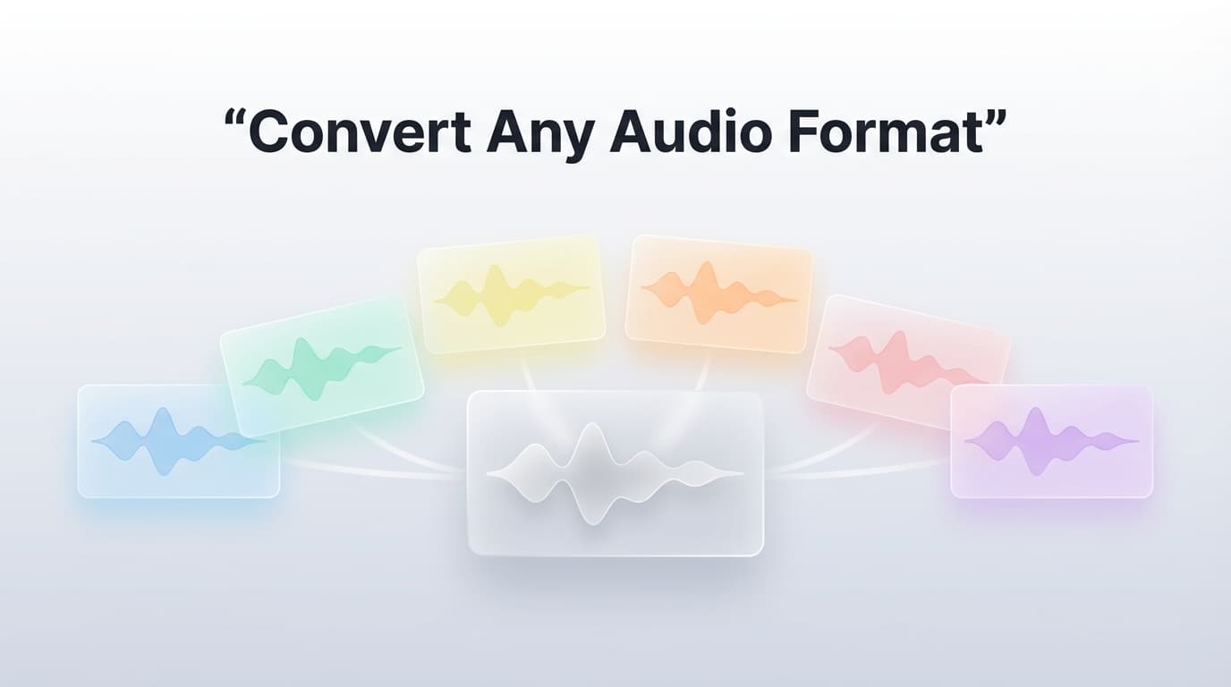 Audio Converter Tool - Convert audio files between formats